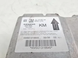 Opel Vectra C Gaisa spilvenu vadības bloks 13186948