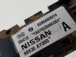Nissan Primera Capteur de collision / impact de déploiement d'airbag 0285003019