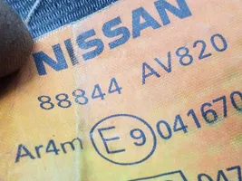 Nissan Primera Ceinture de sécurité arrière 88844AV820