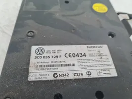 Volkswagen PASSAT B6 Sterownik / Moduł sterujący telefonem 3C0035729F