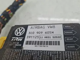 Volkswagen PASSAT B6 Module de contrôle airbag 3C0909605M