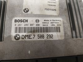 BMW 3 E46 Sterownik / Moduł ECU DME7508292