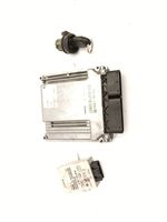 BMW 3 E46 Komputer / Sterownik ECU i komplet kluczy 0281010565