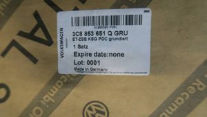 Volkswagen PASSAT CC Griglia superiore del radiatore paraurti anteriore 3C8853651QGRU