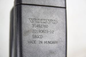 Volvo V60 Klamra tylnego pasa bezpieczeństwa 31462760