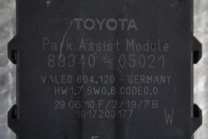 Toyota Avensis T270 Pysäköintitutkan (PCD) ohjainlaite/moduuli 8934005021