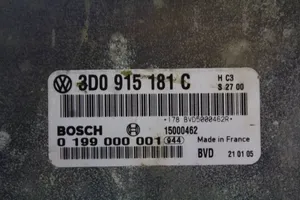 Volkswagen Phaeton Muut ohjainlaitteet/moduulit 3D0915181C