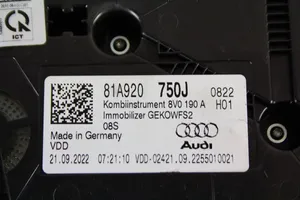 Audi Q2 - Spidometras (prietaisų skydelis) 81a920750j