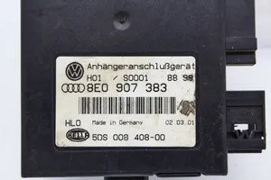 Volkswagen Touareg I Module de contrôle crochet de remorque 8E0907383