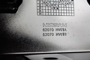 Nissan Qashqai Support de plaque d'immatriculation 62070hv01a