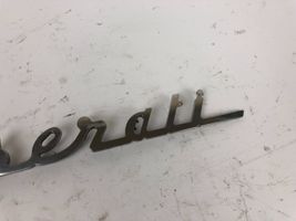 Maserati Levante Manufacturers badge/model letters 