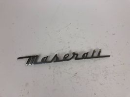 Maserati Levante Valmistajan merkki/mallikirjaimet 