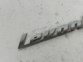 Maserati Levante Insignia/letras de modelo de fabricante 