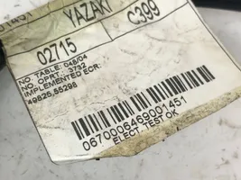 Maserati Ghibli Câble négatif masse batterie 670038110