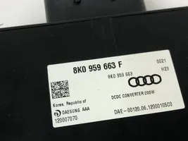 Audi A6 S6 C7 4G Modulo del convertitore di tensione/trasformatore 8K0959663F
