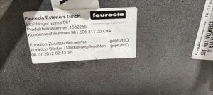 Porsche Boxster 981 Etupuskuri 98150531100