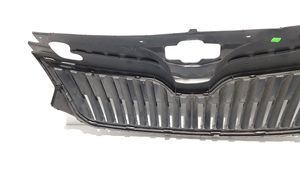 Skoda Rapid (NH) Grille calandre supérieure de pare-chocs avant 5JA853668