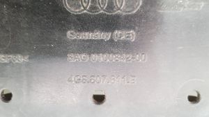 Audi A7 S7 4G Cache de protection inférieur de pare-chocs avant 4G8807611B