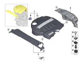 BMW 3 F30 F35 F31 Blocco/serratura/supporto del portellone posteriore/bagagliaio 51471911992