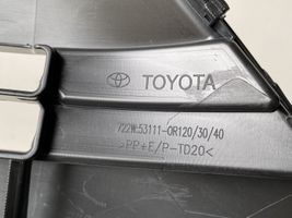 Toyota RAV 4 (XA50) Grille calandre supérieure de pare-chocs avant 531110R120