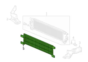 Honda CR-V Déflecteur d'air de radiateur de refroidissement 1J0705Y3004