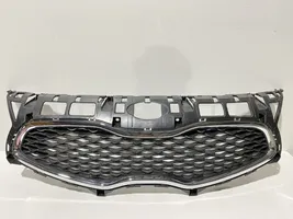 KIA Carens III Grille calandre supérieure de pare-chocs avant 86351A4000