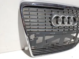 Audi A6 S6 C6 4F Grille calandre supérieure de pare-chocs avant 4F0853651