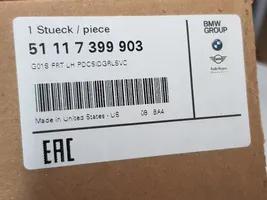 BMW X3 G01 Etupuskurin alempi jäähdytinsäleikkö 51117399903