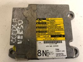 Toyota Corolla Verso E121 Oro pagalvių valdymo blokas 216877103