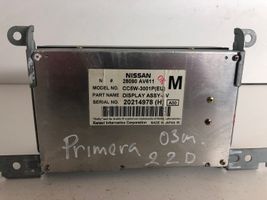 Nissan Primera Monitori/näyttö/pieni näyttö 28090AV611