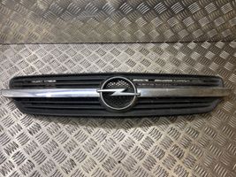 Opel Meriva A Front bumper upper radiator grill 461088395