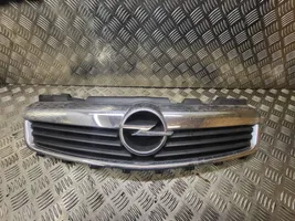 Opel Zafira B Grille calandre supérieure de pare-chocs avant 13136136