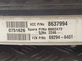 Volvo S60 Licznik / Prędkościomierz 8637994