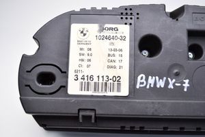 BMW X3 E83 Tachimetro (quadro strumenti) 3416113