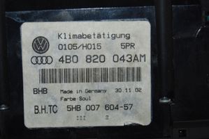 Audi A6 Allroad C5 Centralina del climatizzatore 4B0820043AM