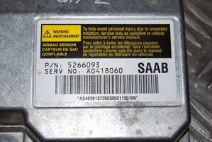 Saab 9-5 Centralina/modulo airbag 5266093