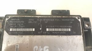 Peugeot Partner Calculateur moteur ECU 9839587680