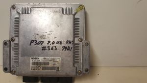 Peugeot 307 Calculateur moteur ECU 9644606180