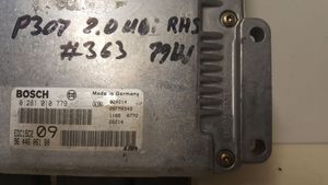 Peugeot 307 Calculateur moteur ECU 9644606180