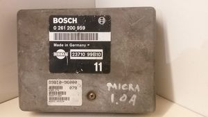 Nissan Micra Sterownik / Moduł ECU 0261200959