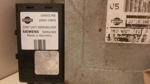 Nissan Almera Kit centralina motore ECU e serratura MECN207