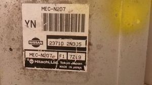 Nissan Almera Komputer / Sterownik ECU i komplet kluczy MECN207