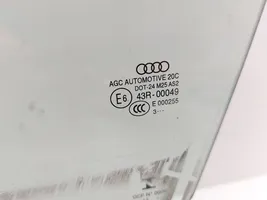 Audi RS3 Pagrindinis priekinių durų stiklas (keturdurio) 43R00049