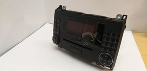 Mercedes-Benz A W169 Radio/CD/DVD/GPS-pääyksikkö A1698204789