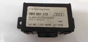 Audi A4 S4 B5 8D Boîtier module alarme 4B0951173