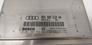 Audi A4 S4 B6 8E 8H Moottorin ohjainlaite/moduuli 8E0909518AA
