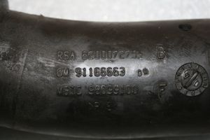 Opel Vivaro Tube d'admission d'air 91166663