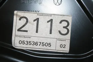 Volkswagen PASSAT B6 Takaoven manuaalinen ikkunan nostin 0535367505