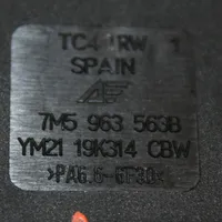 Ford Galaxy Istuimen lämmityksen kytkin 7M5963563B