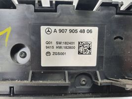 Mercedes-Benz Sprinter W907 W910 Panel klimatyzacji / Ogrzewania A9079054806